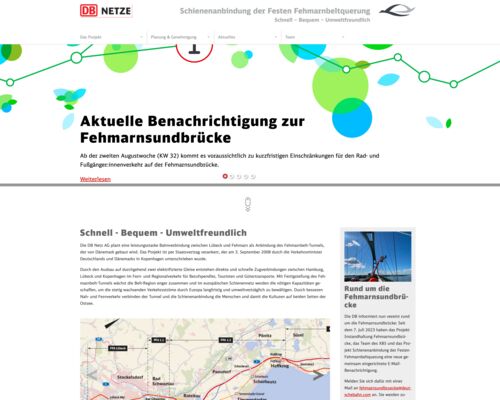 Schienenanbindung der Festen Fehmarnbeltquerung