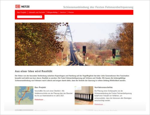 Schienenanbindung der Festen Fehmarnbeltquerung